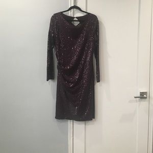 David Meister sequence cocktail dress size 14